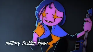 Military fashion show /animation meme (flipaclip)