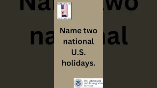 US Civics Question #100Citizenship Interview #shorts #immigration #uscitizenshiptest #naturalization