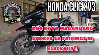 No More Emblem stickers/Honda Click V3