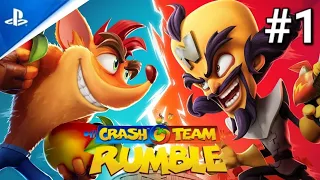 Crash Team Rumble 100% Walkthrough Part 1: Wumpa Madness