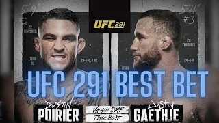 UFC 291 Best Bet | Dustin Poirier vs Justin Gaethje 2