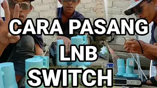 Cara Pasang Lnb C band(lnb2)pasang 2lnb