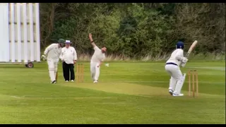 A brilliant flying Catch