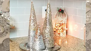 DIY Mini Christmas Trees !! Christmas Decorating Ideas | Cone Trees |