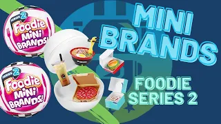 5 Surprise Foodie Mini Brands Series 2 Unboxing