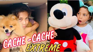 Cache-Cache Géant dans une villa  |Hide and seek challenge ||tropical story