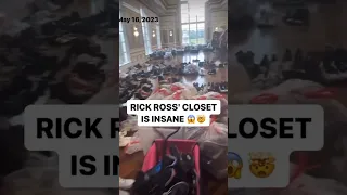 RICK ROSS GAVE US A LOOK INSIDE HIS CLOSET!