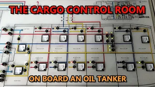 The Cargo Control Room On Board An Oil Tanker | Alongside at Daesan, South Korea