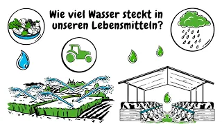 Wie viel Wasser steckt in unseren Lebensmitteln?