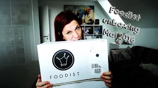 Foodist unboxing Mai 2016