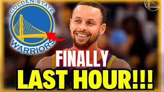 LAST HOUR! NOBODY EXPECTED! WARRIORS CONFIRMS! WARRIORS NEWS! GOLDEN STATE WARRIORS NEWS