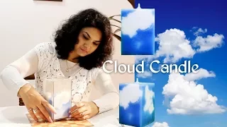 Cloud Candle Making Tutorial | Designer Candle | Diy Candle