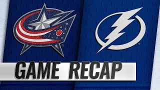 Seven players score in 8-2 win for Lightning