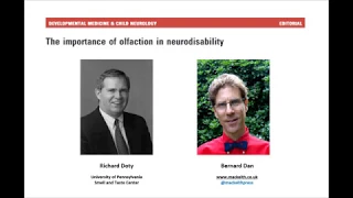 The Importance of Olfaction in Neurodisability | Richard Doty | DMCN