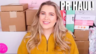 MASSIVE PR UNBOXING! FREE MAKEUP HAUL! | Paige Koren