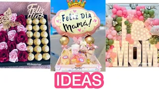 +40 Ideas Regalos Día de las Madres Desayunos Globos deco #love #video #viral #youtube #2024