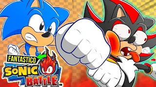 Historia SONIC BATTLE - Sonic virou Smash bros