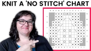 The Secret to ‘No Stitch’ in a Knitting Chart | Step-by-Step Tutorial