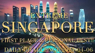 FIRST PLACE & PERSONAL BEST!! Mini Metro Daily Challenge Singapore Extreme 2024-04-06