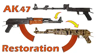 AK 47 Gun restoration #restoration #ak47