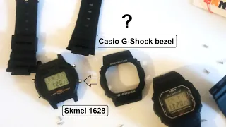 G-Shock Bezel on the Skmei 1628 ?  (Viewer request)