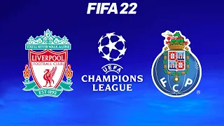 FIFA 22 | Liverpool vs FC Porto - Champions League UCL - Full Match & Gameplay