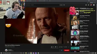 xQc Reacts on Braking Bad  Walter White & Hank