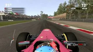 F1 2011 pc gameplay- Alonso monza