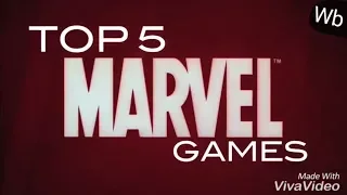 ✔Top 5 Best Marvel Games for Android and IOS Must Play 2018