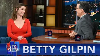 Betty Gilpin Is Fascinated By The "Actress On Talk Show" Trope