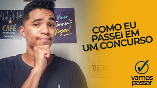 COMO EU PASSEI EM UM CONCURSO PÚBLICO + SURPRESA NO FINAL