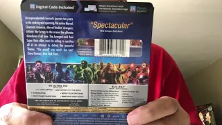 Avengers Infinity War 4K Ultra HD Blu-Ray Unboxing