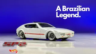 72' Volkswagen SP2 Hot Wheels Custom! | Gabbies Customs