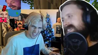 Forsen Reacts to xQc learns that Forsen is older than him after failing another run in Minecraft