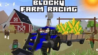 Blocky Farm Racing and Simulator: Buying all the Animals with eggs from chickens