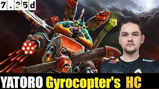 🤯 YATORO [Gyrocopter] HC 7.35D- DOTA 2 HIGHEST MMR #dota2  #dota2gameplay  #yatoro