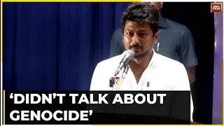 Sanatana Dharma Row: Udhayanidhi Denies 'Genocide' Claim, Refuses To Speak Further