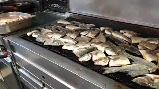 Fischmarkt mare azzurro