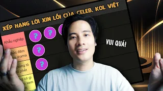 Vietnamese Celebrity, KOL Public Apology Tier List