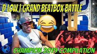 D LOW | Grand Beatbox Battle Champion 2019 Compilation - Producer Reaction