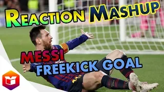 Messi Freekick Goal VS Liverpool (UEFA Champion League 2019) - Reaction Mashup