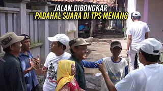 JALAN DIBONGKAR PADAHAL DI TPS MENANG | PENDER1TA STR0KE MULAI MEMBAIK