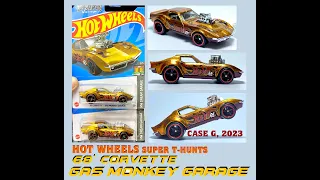 Unboxing HOT WHEELS | Super T-Hunts | '68 Corvette - Gas Monkey Garage | G Case ,2023