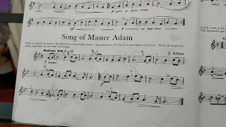 J B  Arban  "Song of master Adam"