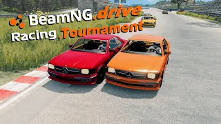 BeamNG Racing Tournament #3 - American Road L1 Mercedes Benz W126