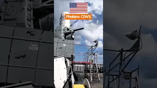 AK-630M vs Phalanx CIWS #shorts #viral