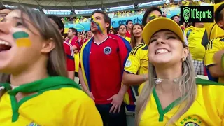 Brazil vs Colombia 2x1 FIFA World Cup 2014 Quarter Final All Goals & Highlight