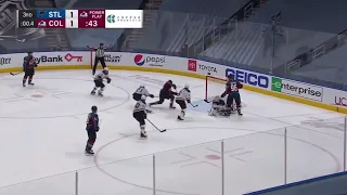 Nazem Kadri Scores With 0.1 seconds left in the 3rd, Game 1 Avalanche vs Blues
