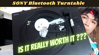 [UNBOXING] Sony PS-LX310BT Bluetooth Turntable |  WORTH IT???