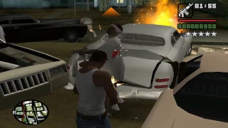 GTA SA Wanted Level Editor - Gang Attacks